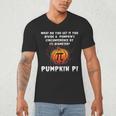 Halloween Pumpkin Pi Math Geometry Teachers Students For Men Women Kids Men's V-Neck T-Shirt, novelty gifts, funny gifts