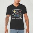 Halloween There's Room On My Broom For You Too Teacher Men's V-Neck T-Shirt, novelty gifts, funny gifts