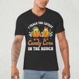 Halloween Teacher Cutest Candy Corn Groovy Spooky Teachers Men's V-Neck T-Shirt, novelty gifts, funny gifts Halloween Teacher Cutest Candy Corn Groovy Spooky Teachers Men's V-Neck T-Shirt, novelty gifts, funny gifts