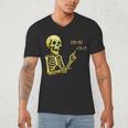 Halloween Teacher Six Seven 6 7 Skeleton Spooky Costume Men's V-Neck T-Shirt, novelty gifts, funny gifts Halloween Teacher Six Seven 6 7 Skeleton Spooky Costume Men's V-Neck T-Shirt, novelty gifts, funny gifts