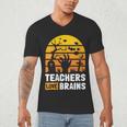 Halloween Teachers Science Math Teachers Love Brains Men's V-Neck T-Shirt, novelty gifts, funny gifts Halloween Teachers Science Math Teachers Love Brains Men's V-Neck T-Shirt, novelty gifts, funny gifts