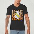 Happy Fri-Yay Friday Lovers Groovy Teacher Life Halloween Men's V-Neck T-Shirt, novelty gifts, funny gifts Happy Fri-Yay Friday Lovers Groovy Teacher Life Halloween Men's V-Neck T-Shirt, novelty gifts, funny gifts