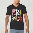 Happy Fri-Yay Teacher Back To School Friday Lovers Men's V-Neck T-Shirt, novelty gifts, funny gifts Happy Fri-Yay Teacher Back To School Friday Lovers Men's V-Neck T-Shirt, novelty gifts, funny gifts