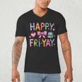 Happy Fri-Yay Teacher Fry Yay Friday Weekend Cute Fri-Yay Men's V-Neck T-Shirt, novelty gifts, funny gifts Happy Fri-Yay Teacher Fry Yay Friday Weekend Cute Fri-Yay Men's V-Neck T-Shirt, novelty gifts, funny gifts