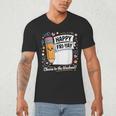 Happy Fri-Yay Teacher Fry Yay Friday Weekend Men's V-Neck T-Shirt, novelty gifts, funny gifts