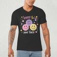 Happy To See Your Face Smile Face Teacher Back To School Men's V-Neck T-Shirt, novelty gifts, funny gifts Happy To See Your Face Smile Face Teacher Back To School Men's V-Neck T-Shirt, novelty gifts, funny gifts
