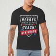 Some Heroes Wear Capes Others Teach 4th Grade Teacher Men Women Kids Men's V-Neck T-Shirt, novelty gifts, funny gifts Some Heroes Wear Capes Others Teach 4th Grade Teacher Men Women Kids Men's V-Neck T-Shirt, novelty gifts, funny gifts