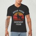 Hocus Pocus Everybody Focus Witch Halloween Teacher Women Men's V-Neck T-Shirt, novelty gifts, funny gifts Hocus Pocus Everybody Focus Witch Halloween Teacher Women Men's V-Neck T-Shirt, novelty gifts, funny gifts