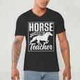 Horse Riding Teacher Rider Lover Equestrian Men Women Kids Men's V-Neck T-Shirt, novelty gifts, funny gifts