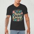 House Of Courage Flowers RCA School Teacher Student Tee Men's V-Neck T-Shirt, novelty gifts, funny gifts House Of Courage Flowers RCA School Teacher Student Tee Men's V-Neck T-Shirt, novelty gifts, funny gifts