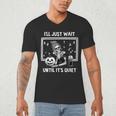 I'Ll Just Wait Until It's Quiet Halloween Teacher Mom Men's V-Neck T-Shirt, novelty gifts, funny gifts