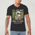 I'Ll Just Wait Until It's Quiet Sarcastic Teacher Men's V-Neck T-Shirt, novelty gifts, funny gifts I'Ll Just Wait Until It's Quiet Sarcastic Teacher Men's V-Neck T-Shirt, novelty gifts, funny gifts