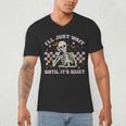 I'Ll Just Wait Until It's Quiet Skeleton Teacher Men's V-Neck T-Shirt, novelty gifts, funny gifts I'Ll Just Wait Until It's Quiet Skeleton Teacher Men's V-Neck T-Shirt, novelty gifts, funny gifts