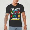 I'm Not Short I'm Pre-K Teacher Size Back To School Teacher Men's V-Neck T-Shirt, novelty gifts, funny gifts I'm Not Short I'm Pre-K Teacher Size Back To School Teacher Men's V-Neck T-Shirt, novelty gifts, funny gifts