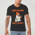 Inclusion Isn't Scary Shirt Halloween SLP Sped Teacher Men's V-Neck T-Shirt, novelty gifts, funny gifts Inclusion Isn't Scary Shirt Halloween SLP Sped Teacher Men's V-Neck T-Shirt, novelty gifts, funny gifts
