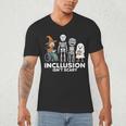 Inclusion Isn't Scary SLP Halloween Costume Sped Teacher Men's V-Neck T-Shirt, novelty gifts, funny gifts Inclusion Isn't Scary SLP Halloween Costume Sped Teacher Men's V-Neck T-Shirt, novelty gifts, funny gifts