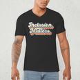 Inclusion Matters Special Education Sped Teacher Vintage Men's V-Neck T-Shirt, novelty gifts, funny gifts