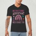 Instructional Assistant Because Teacher Need Hero Learning Men's V-Neck T-Shirt, novelty gifts, funny gifts Instructional Assistant Because Teacher Need Hero Learning Men's V-Neck T-Shirt, novelty gifts, funny gifts
