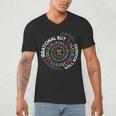 Irrational But Well Rounded Pi Day Math Teacher Student Geek Men's V-Neck T-Shirt, novelty gifts, funny gifts