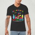 It's A Good-Day To Teach Tiny Humans Pre-K Cat Teacher Lover Men's V-Neck T-Shirt, novelty gifts, funny gifts
