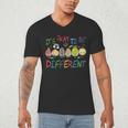 It's Ok To Be Different Apple Teacher Autism Awareness Men's V-Neck T-Shirt, novelty gifts, funny gifts It's Ok To Be Different Apple Teacher Autism Awareness Men's V-Neck T-Shirt, novelty gifts, funny gifts