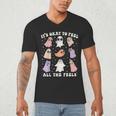 It’s Okay To Feel All The Feels Special Ed Teacher Halloween Men's V-Neck T-Shirt, novelty gifts, funny gifts It’s Okay To Feel All The Feels Special Ed Teacher Halloween Men's V-Neck T-Shirt, novelty gifts, funny gifts
