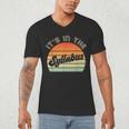 It's In The Syllabus Shirt Professor Saying College Teacher For Men Women Men's V-Neck T-Shirt, novelty gifts, funny gifts