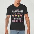 Just Kidding I Chase Toddlers Daycare Provider Nanny Teacher Men's V-Neck T-Shirt, novelty gifts, funny gifts