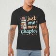 Just One More Chapter Book Reading Floral Teacher Book Lover Men's V-Neck T-Shirt, novelty gifts, funny gifts Just One More Chapter Book Reading Floral Teacher Book Lover Men's V-Neck T-Shirt, novelty gifts, funny gifts