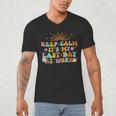 Keep Calm It's My Last Day At Work Groovy Teacher Retro Men's V-Neck T-Shirt, novelty gifts, funny gifts Keep Calm It's My Last Day At Work Groovy Teacher Retro Men's V-Neck T-Shirt, novelty gifts, funny gifts