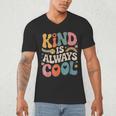 Kind Is Always Cool Teacher Graphic Tees Choose Kindness Men's V-Neck T-Shirt, novelty gifts, funny gifts