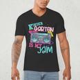 Kindergarten Is My Jam Cute Teacher Shirt 80's 90's Styl Men's V-Neck T-Shirt, novelty gifts, funny gifts Kindergarten Is My Jam Cute Teacher Shirt 80's 90's Styl Men's V-Neck T-Shirt, novelty gifts, funny gifts