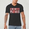 Kindness Matters Anti Bullying Shirts Teacher Child Men's V-Neck T-Shirt, novelty gifts, funny gifts