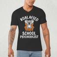 Koalafied School Psychologist Koala Lover Psychology Teacher Men's V-Neck T-Shirt, novelty gifts, funny gifts Koalafied School Psychologist Koala Lover Psychology Teacher Men's V-Neck T-Shirt, novelty gifts, funny gifts