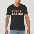 Latina ASL American Sign Language Latina Power ASL Teacher Men's V-Neck T-Shirt, novelty gifts, funny gifts Latina ASL American Sign Language Latina Power ASL Teacher Men's V-Neck T-Shirt, novelty gifts, funny gifts