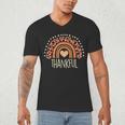 Leopard Rainbow Thankful Thanksgiving Teacher Women Kids Men's V-Neck T-Shirt, novelty gifts, funny gifts Leopard Rainbow Thankful Thanksgiving Teacher Women Kids Men's V-Neck T-Shirt, novelty gifts, funny gifts