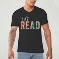Let's Read Book Nerd Reading Book Lover Librarian Teacher Men's V-Neck T-Shirt, novelty gifts, funny gifts Let's Read Book Nerd Reading Book Lover Librarian Teacher Men's V-Neck T-Shirt, novelty gifts, funny gifts