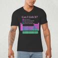 Can I Lick It Periodic Table Teacher Student Kids Men's V-Neck T-Shirt, novelty gifts, funny gifts