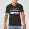 Life Happens Visuals Help Special Education Teacher Aide Men's V-Neck T-Shirt, novelty gifts, funny gifts Life Happens Visuals Help Special Education Teacher Aide Men's V-Neck T-Shirt, novelty gifts, funny gifts