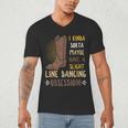 Line Dancing Choreographed Group Dancer Dance Teacher Men's V-Neck T-Shirt, novelty gifts, funny gifts Line Dancing Choreographed Group Dancer Dance Teacher Men's V-Neck T-Shirt, novelty gifts, funny gifts