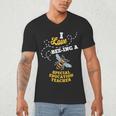 I Love Bee-Ing A Special Education Teacher Honey Bee Job For Men Women Men's V-Neck T-Shirt, novelty gifts, funny gifts I Love Bee-Ing A Special Education Teacher Honey Bee Job For Men Women Men's V-Neck T-Shirt, novelty gifts, funny gifts