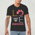 Love Montessori Education Math Teacher Men's V-Neck T-Shirt, novelty gifts, funny gifts Love Montessori Education Math Teacher Men's V-Neck T-Shirt, novelty gifts, funny gifts