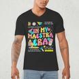 In My Maestra Era Spanish Bilingual Teacher Back To School Men's V-Neck T-Shirt, novelty gifts, funny gifts