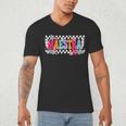 Maestra Teacher Spanish Back To School First Day Of School Men's V-Neck T-Shirt, novelty gifts, funny gifts
