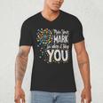 Make Your Mark Dandelion Happy Dot Day Shirts Teacher Kids Men's V-Neck T-Shirt, novelty gifts, funny gifts Make Your Mark Dandelion Happy Dot Day Shirts Teacher Kids Men's V-Neck T-Shirt, novelty gifts, funny gifts