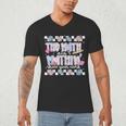 The Math Aint Mathin Meme Show Your Work Floral Math Teacher Men's V-Neck T-Shirt, novelty gifts, funny gifts