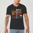 Math Language History Reading Science Music Teacher Men's V-Neck T-Shirt, novelty gifts, funny gifts Math Language History Reading Science Music Teacher Men's V-Neck T-Shirt, novelty gifts, funny gifts