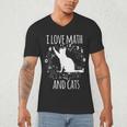 Math Nerd Math Teacher Cat Lover I Love Math And Cats Men's V-Neck T-Shirt, novelty gifts, funny gifts Math Nerd Math Teacher Cat Lover I Love Math And Cats Men's V-Neck T-Shirt, novelty gifts, funny gifts