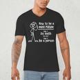 How To Be A Math Person Math Teacher Men's V-Neck T-Shirt, novelty gifts, funny gifts How To Be A Math Person Math Teacher Men's V-Neck T-Shirt, novelty gifts, funny gifts