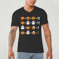 Math Teacher Halloween Equation Pumpkin Ghost Candy Corn Men's V-Neck T-Shirt, novelty gifts, funny gifts Math Teacher Halloween Equation Pumpkin Ghost Candy Corn Men's V-Neck T-Shirt, novelty gifts, funny gifts